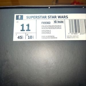 Size 11 Darth Vader Superstars